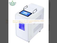 Máquina de gás marrom SPE PEM Gerador de hidrogénio 3000ml Máquina de inalação de hidrogénio WEIZI