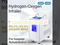 Doutor Máquina de Hidrogénio de Inalação de Terapia 3000ml Aliviar a Dor articular Tecnologia de Membrana de Separação Eficiente WEIZI
