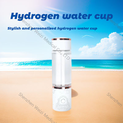 Bom preço Garrafa de água de vidro de hidrogénio comercial Copo de água rica em hidrogénio 310ml on-line