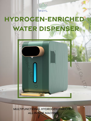Bom preço Gerador de água de hidrogénio de alta concentração gerador de água H2 com água quente e fria on-line